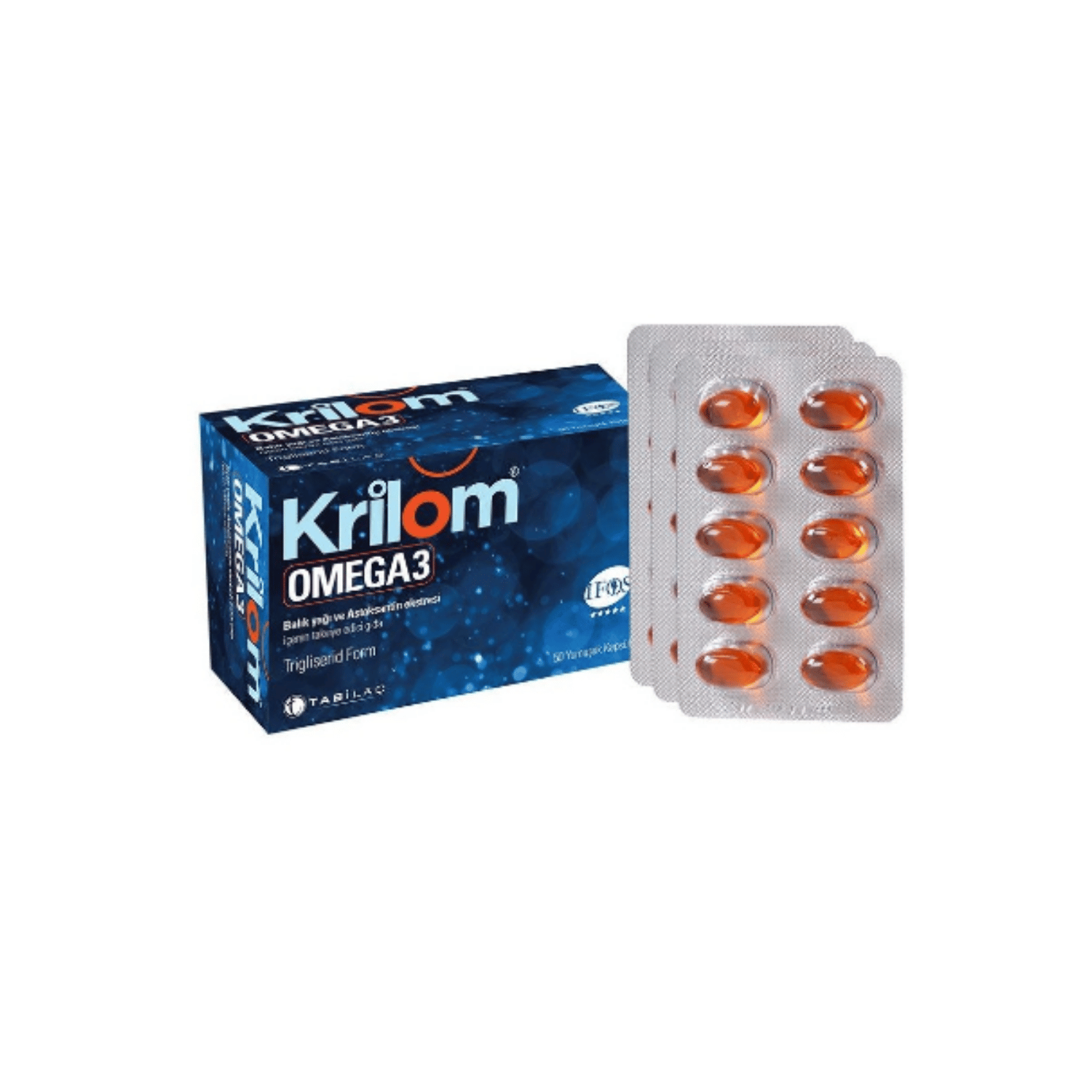 Krilom Omega-3 100 Yumuşak Kapsül