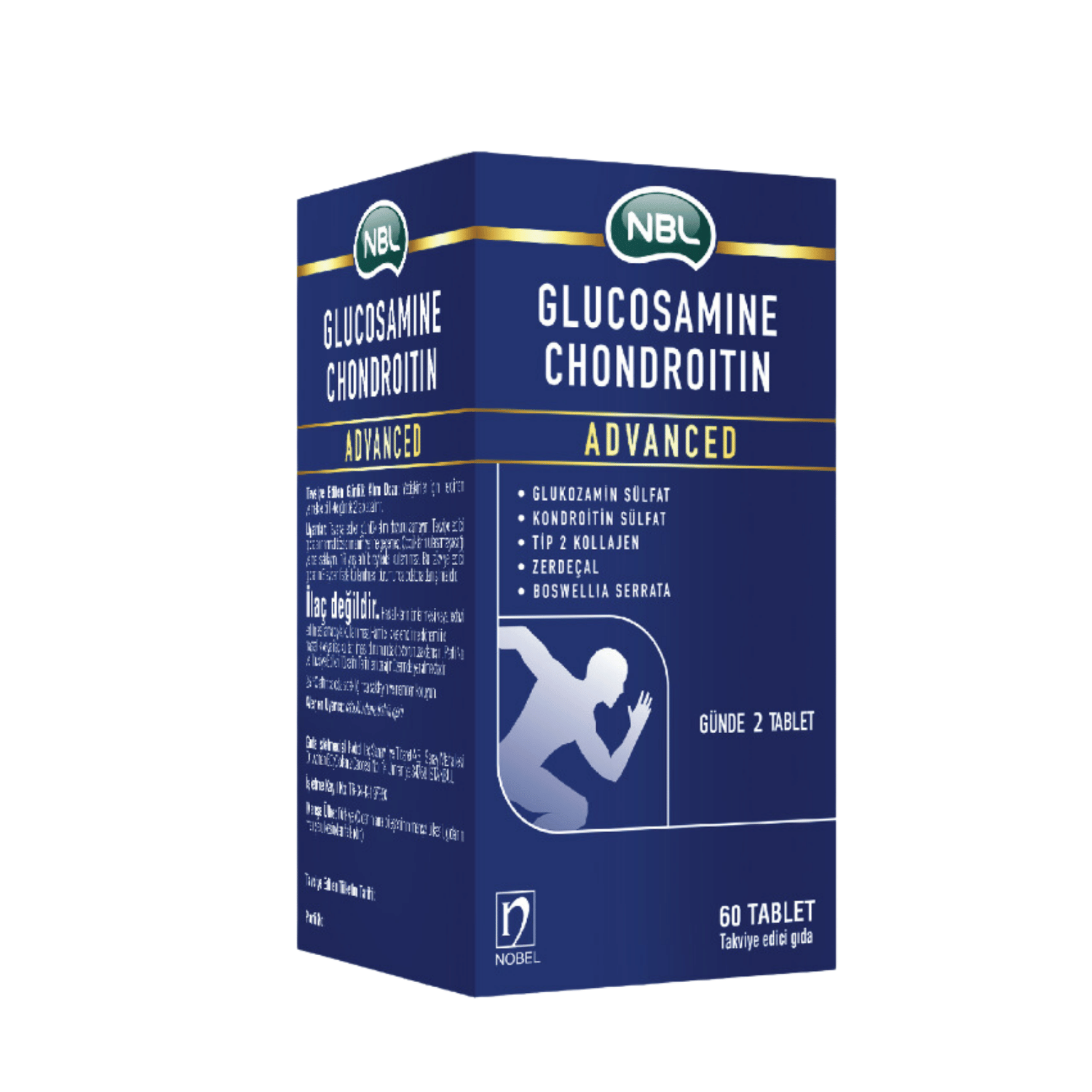 NBL Glukozamin Kondroitin Advanced 60 Tablet