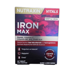 Nutraxin Iron Max 17 mg 30 Tablet