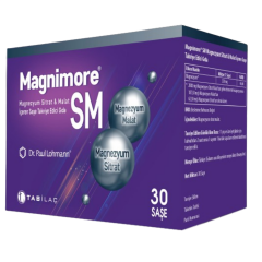 Magnimore SM Magnezyum Sitrat Malat İçeren Saşe Takviye Edici Gıda