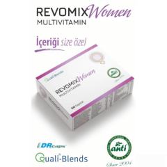 Revomix WoMen 60 Kapsül, Multivitamin & Multimineral & Aminoasit & Bitki Ekstreleri