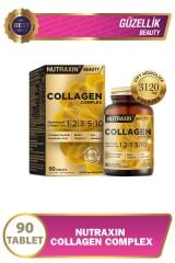 Collagen Beauty Complex 90 Tbl - Hidrolize Tip 1, 2, 3, 5, 10, Biotin, Zinc, Bakır, Hya,