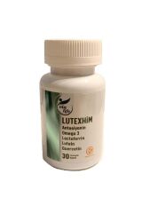 Lutexhim Lactoferrin, Antosiyanin, Omega 3, Quersetin, Lutein, Zeaksantin 30 soft jel