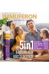 Beta Glucan 200mg, Vitamin C 1000mg, D3, Çinko, Karamürver 20 Efervesan